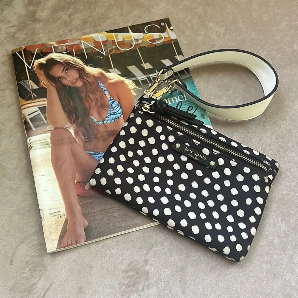 Kate Spade Pouch with Wristlet Strap Added